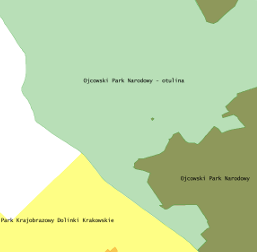 Podkład Obszary chronione (GDOŚ)
